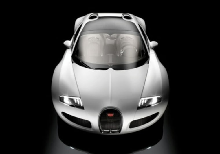 This Bugatti Veyron Super Sport can go 0-60 mph in 2.48 seconds but it comes with a price tag of about $2.6 million.